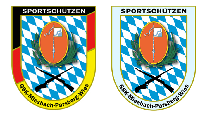 Neues nationales und internationales Logo der Sportschützenabteilung