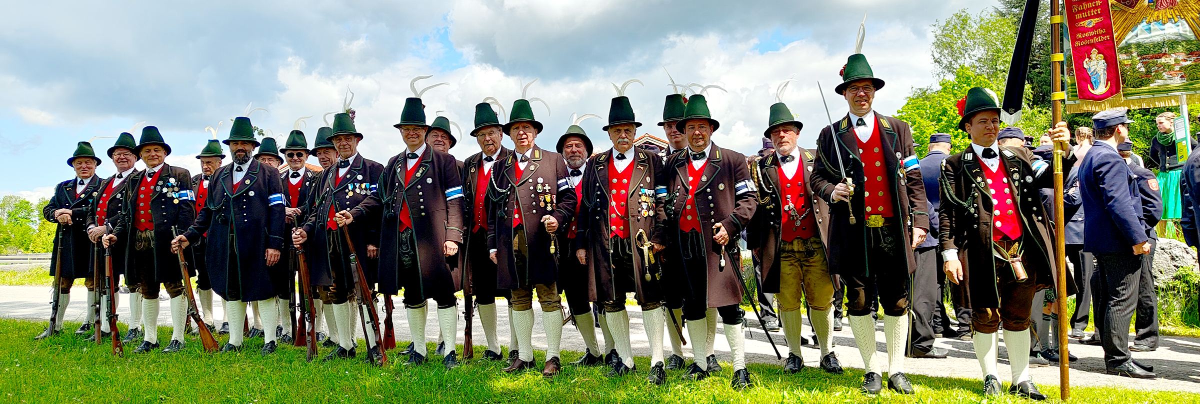 Volksfest Einzug 2024