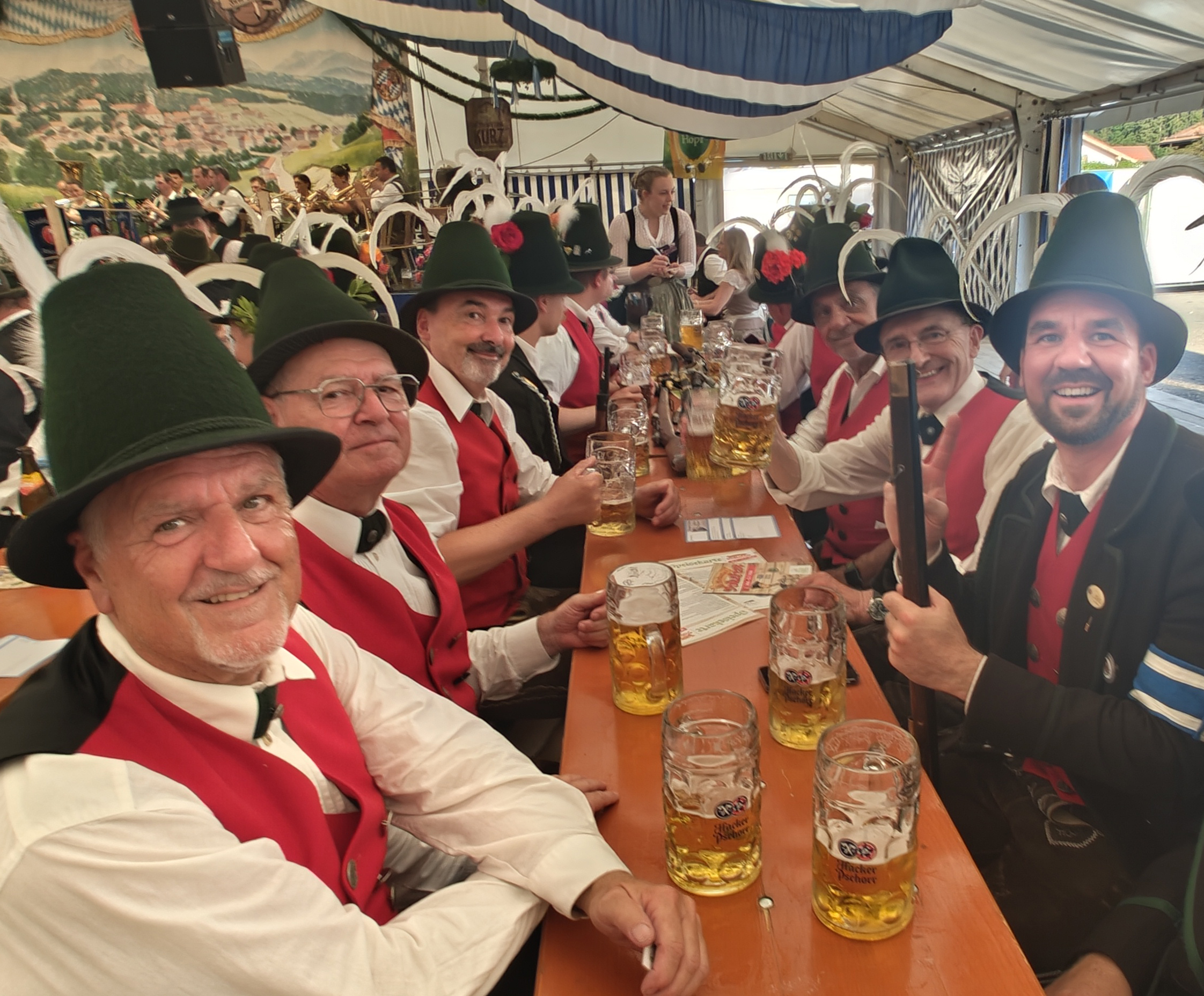 Kameradschaft bei den Gebirgsschützen